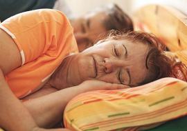 Le sommeil des seniors